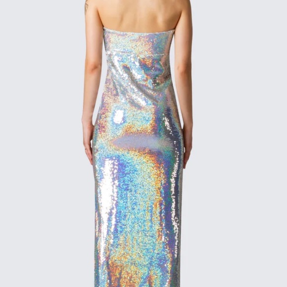Finesse Alexi Multi Sequin Dress - Picture 2 of 5